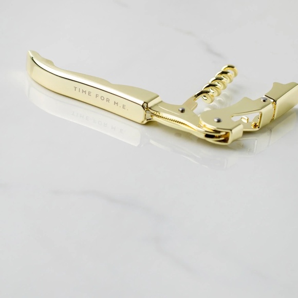 MARGOT ELENA "Time for M.E." Custom Bottle Wine Opener Gift Boxed - Picture 3 of 4